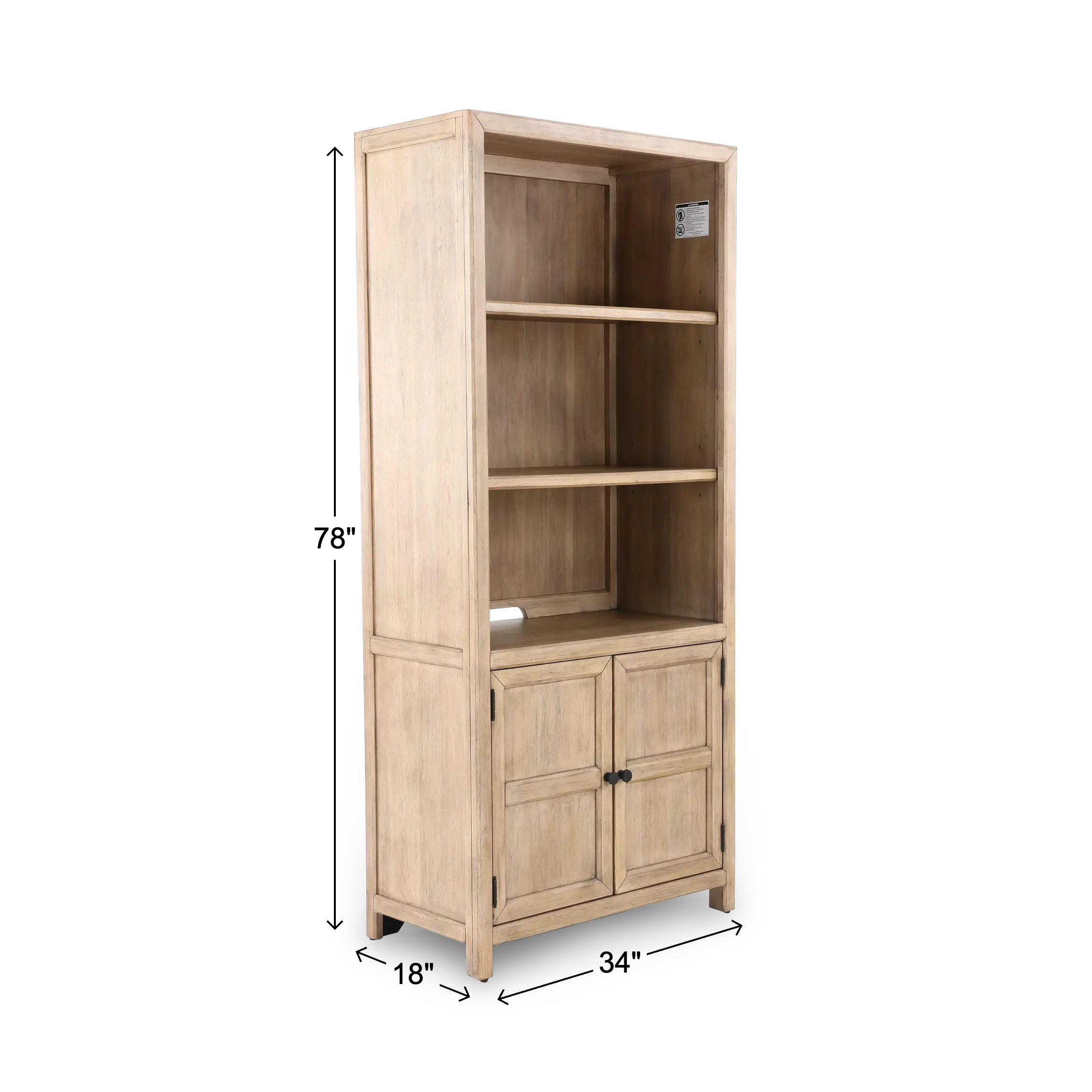 780-HO201 Proximity Natural Bookcase-3