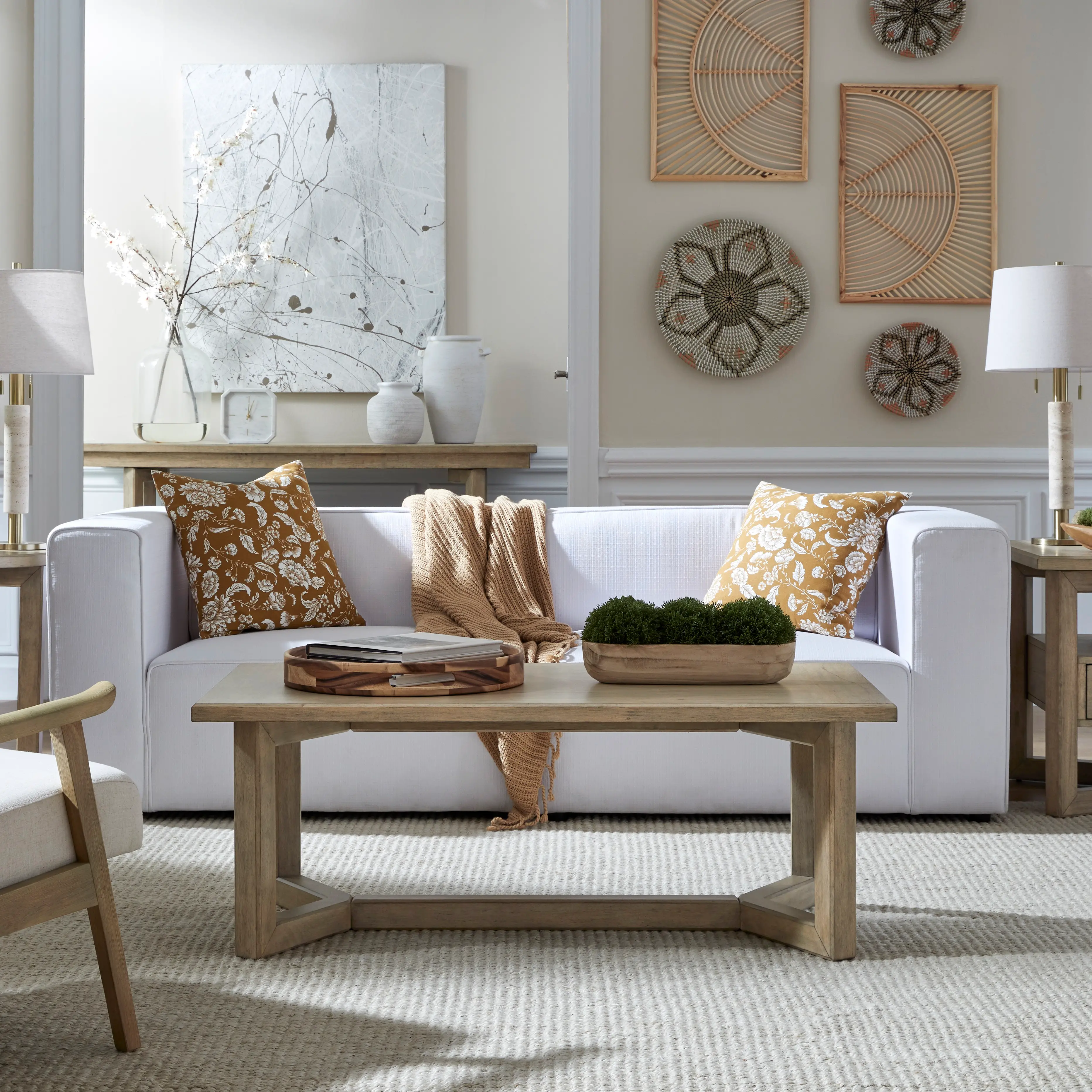 780-OT1010 Proximity Natural Rectangular Coffee Table-10