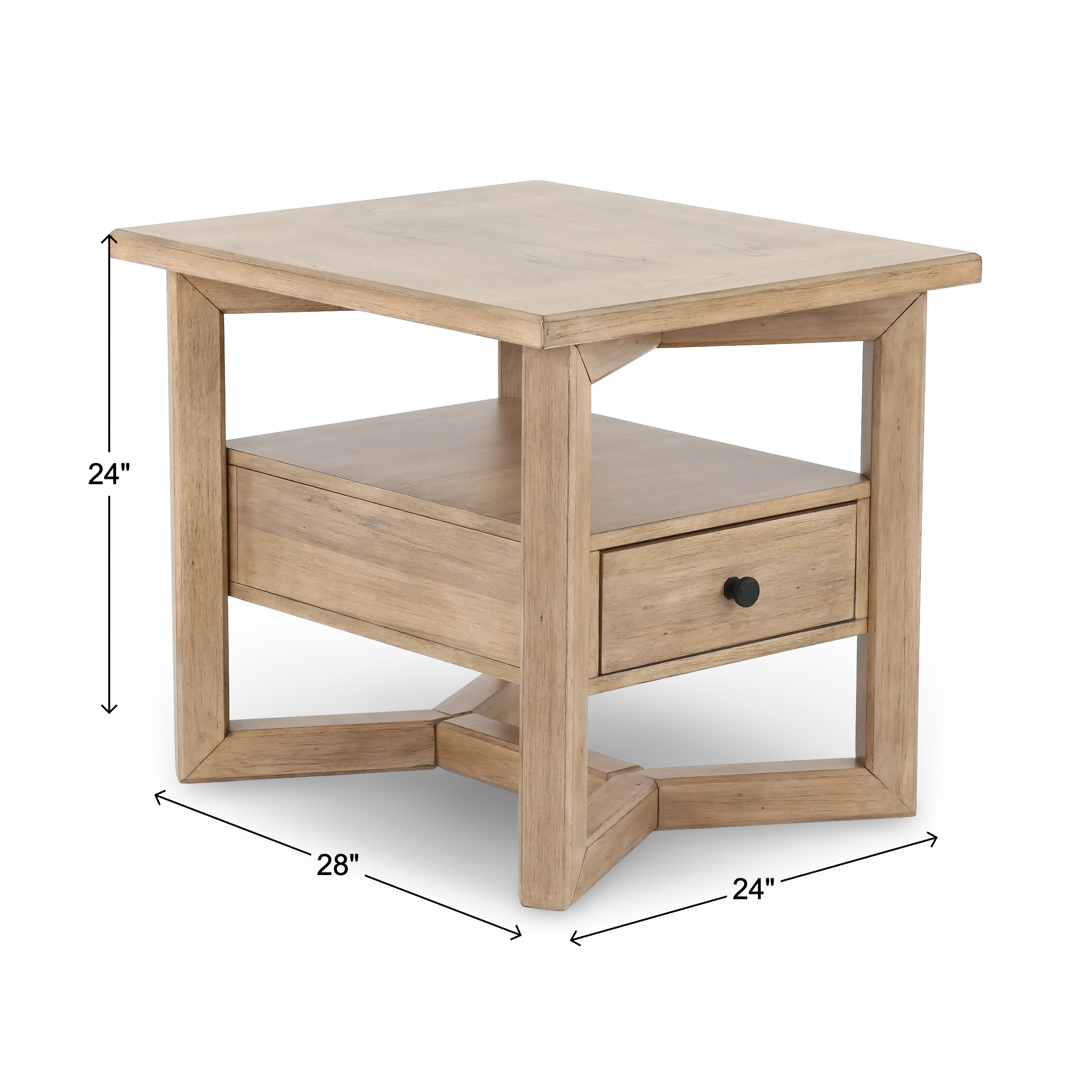 780-OT1020 Proximity Natural End Table-3
