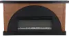 Gabriella Fireplace Mantel with Crystal Insert