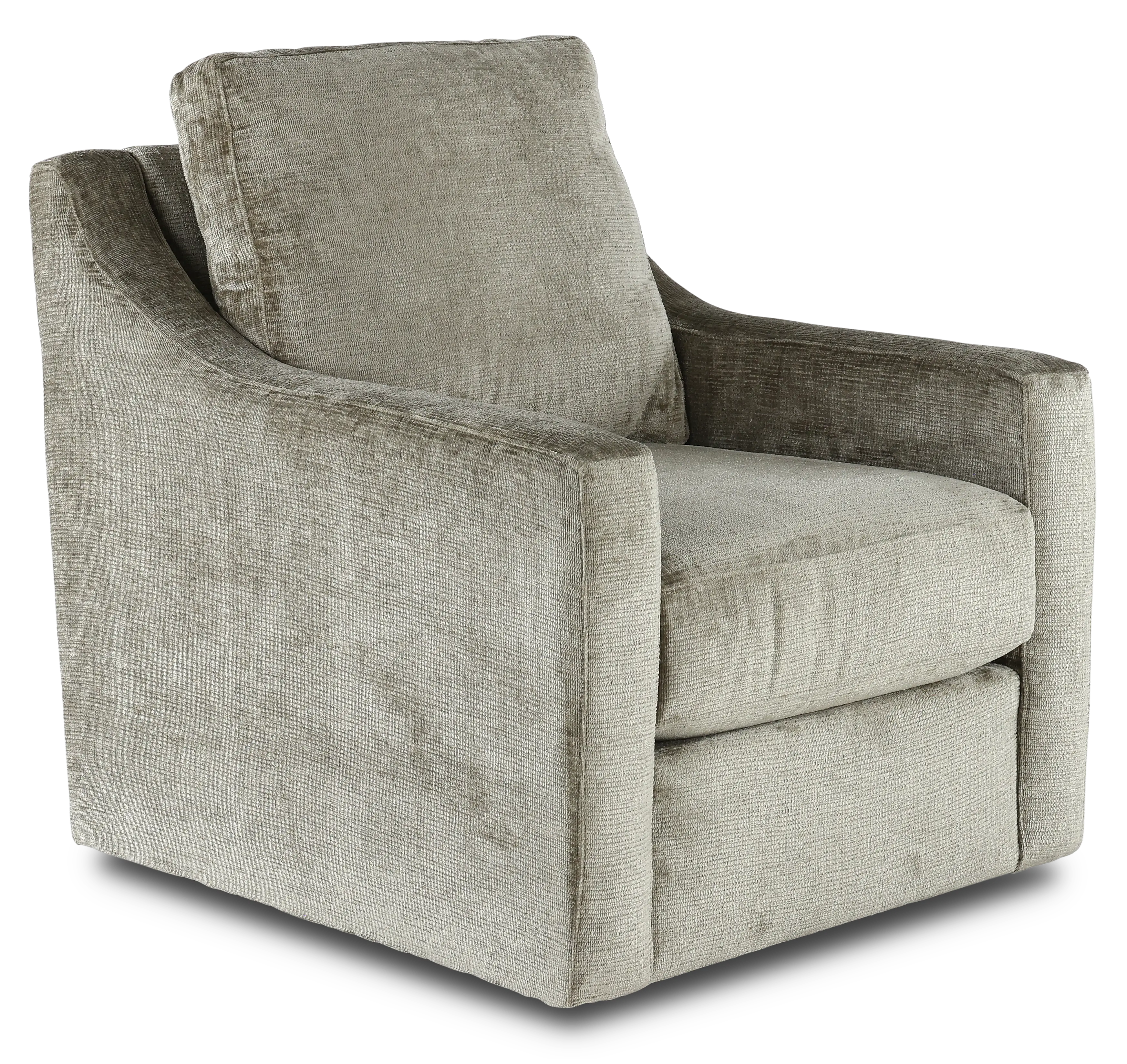 Daniel Olive Green Swivel Chair-1
