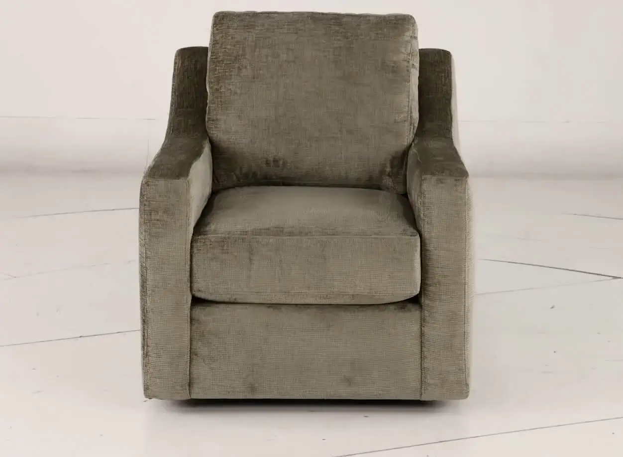 Daniel Olive Green Swivel Chair-8