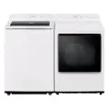 .LG-W/W-8200-GAS-PR LG 8200 Gas Top Load Washer and Dryer Set - White