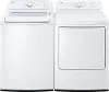 .LG-W/W-6105-ELE-PR LG 6105 Electric Washer and Dryer Set - White