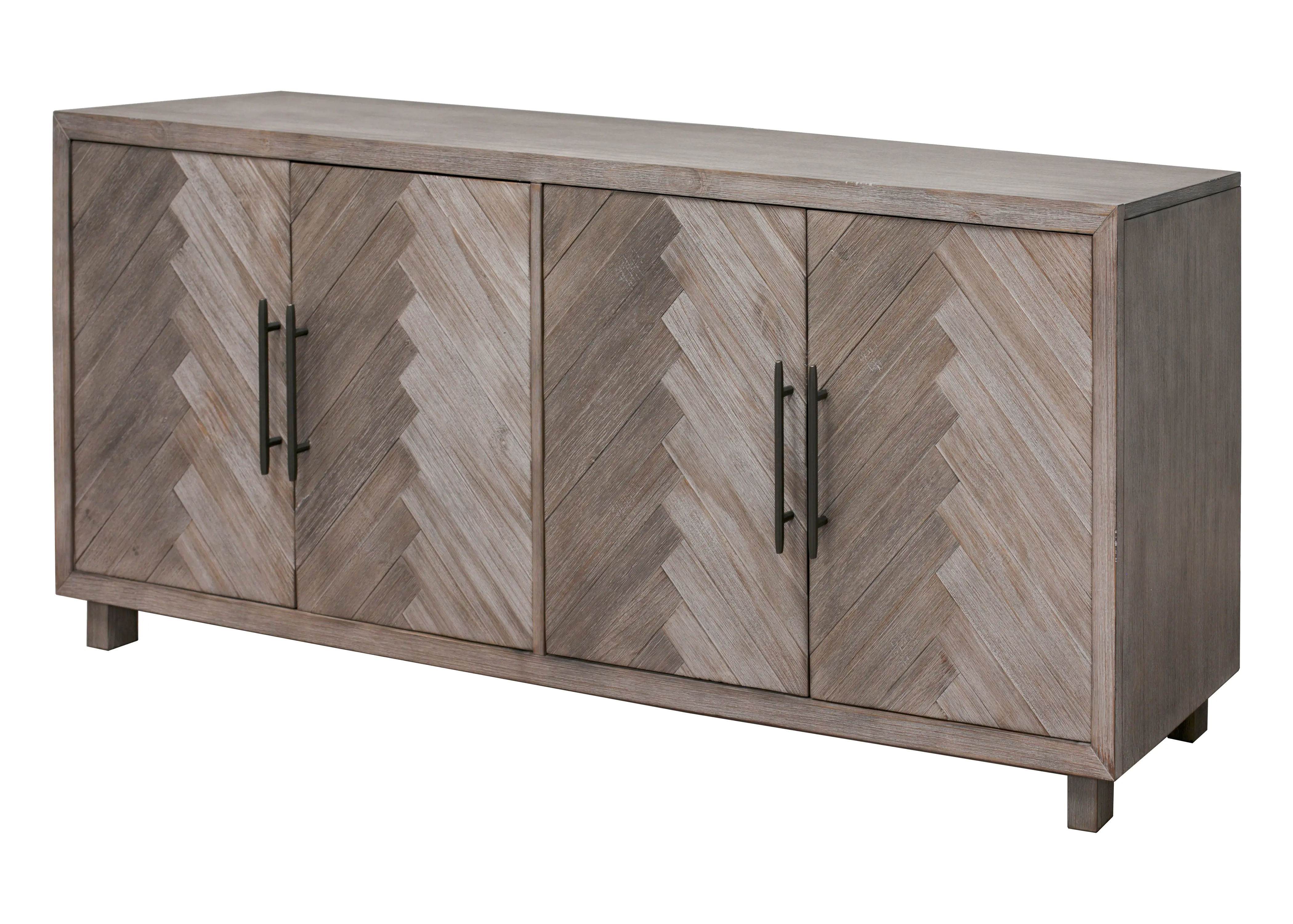 Palisades Gray 80 TV Stand-3