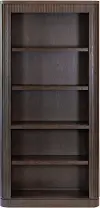 Tulane Brown Bookcase