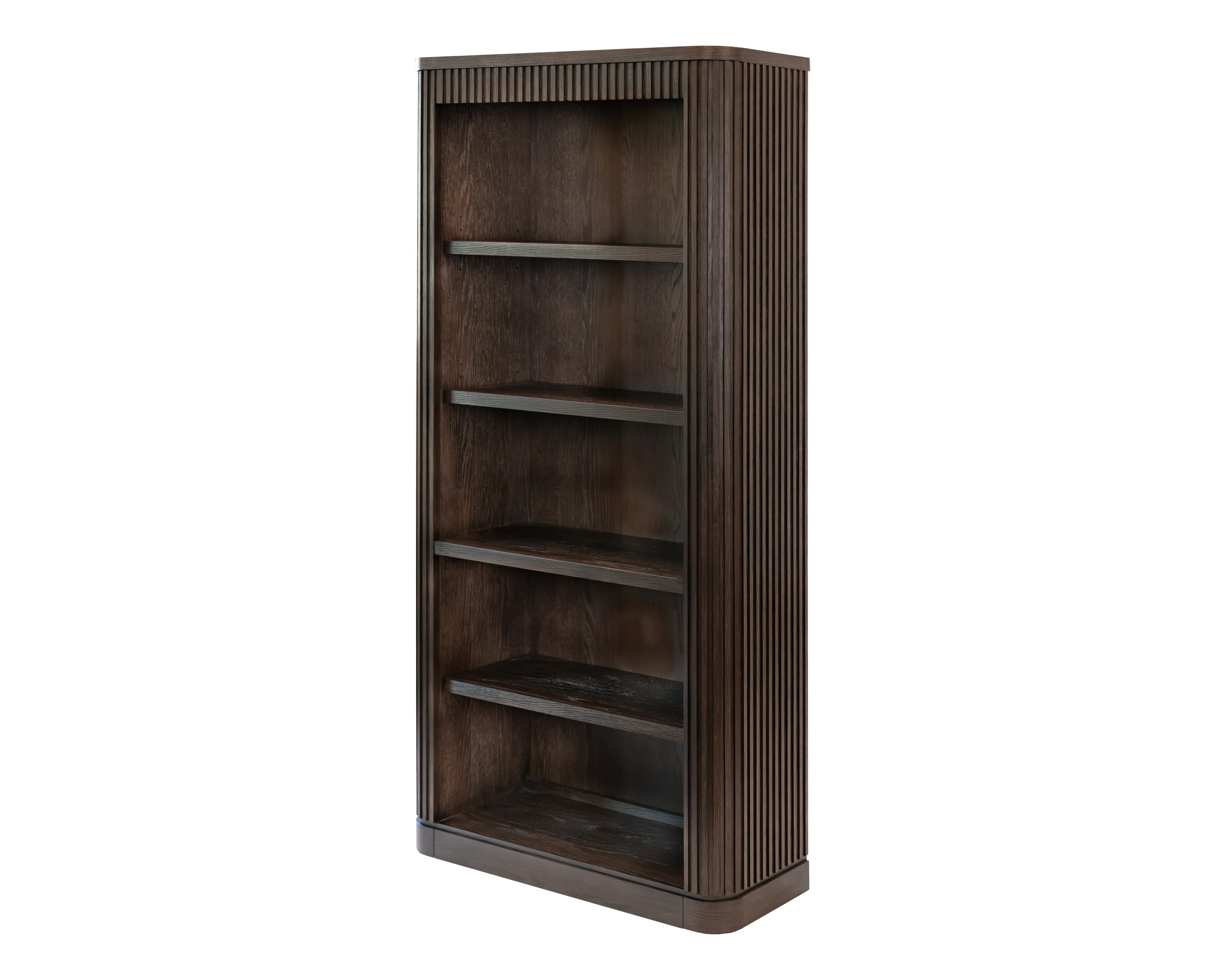 Tulane Brown Bookcase-3