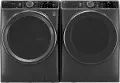.GE-C/G-955-ELE-PR GE 955 Front Load Electric Washer and Dryer Set - Carbon Graphite