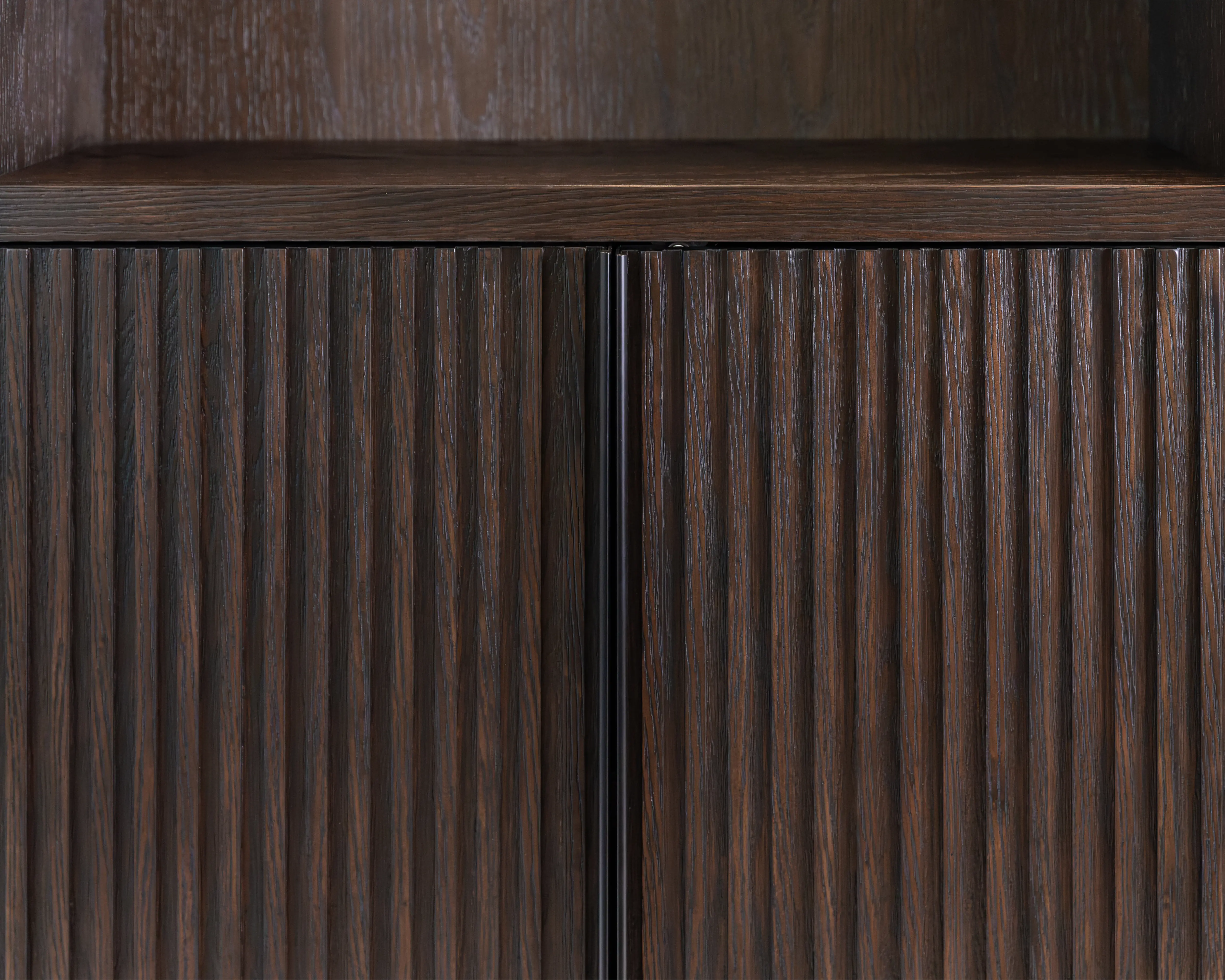 Tulane Brown Bookcase with Doors-6