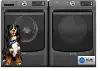 .MAT-V/B-7020-ELE-PR Maytag 7020 Electric Washer and Dryer Set - Volcano Black