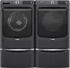 .MAT-M/S-7020-ELE-PR Maytag 7020 Electric Washer and Dryer Set - Midnight Steel