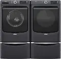 .MAT-M/S-7020-ELE-PR Maytag 7020 Electric Washer and Dryer Set - Midnight Steel