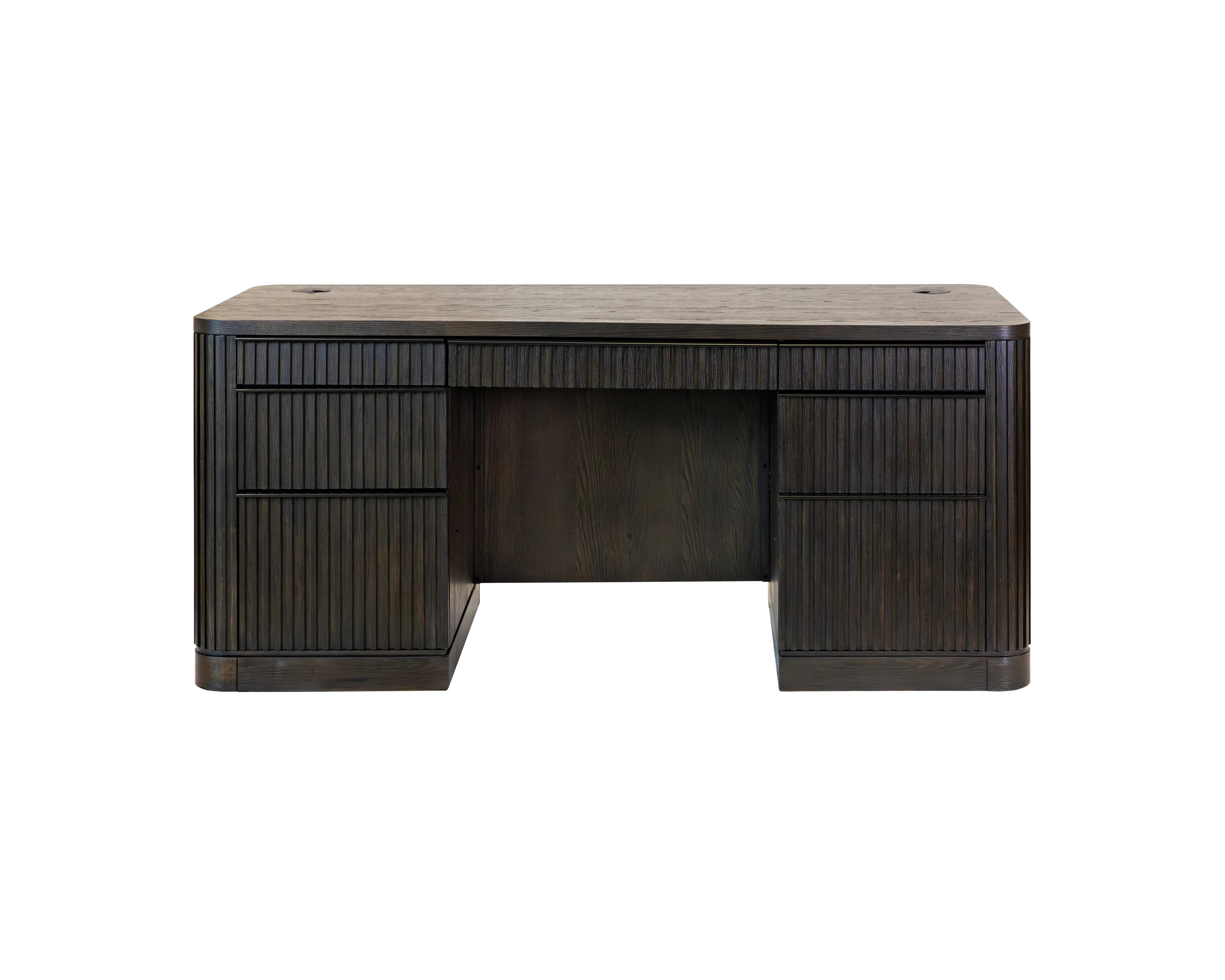 Tulane Brown Executive Desk-1
