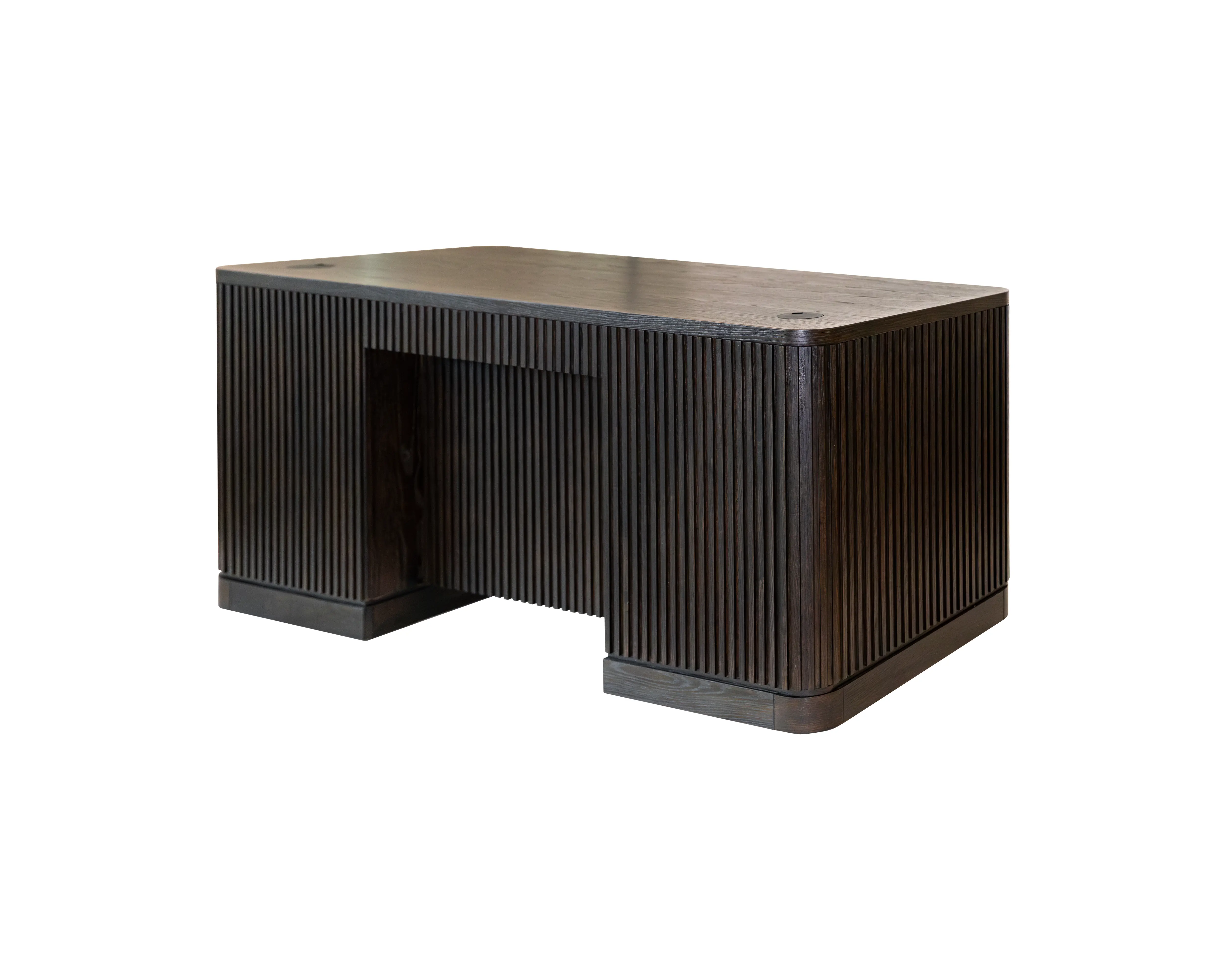 Tulane Brown Executive Desk-4