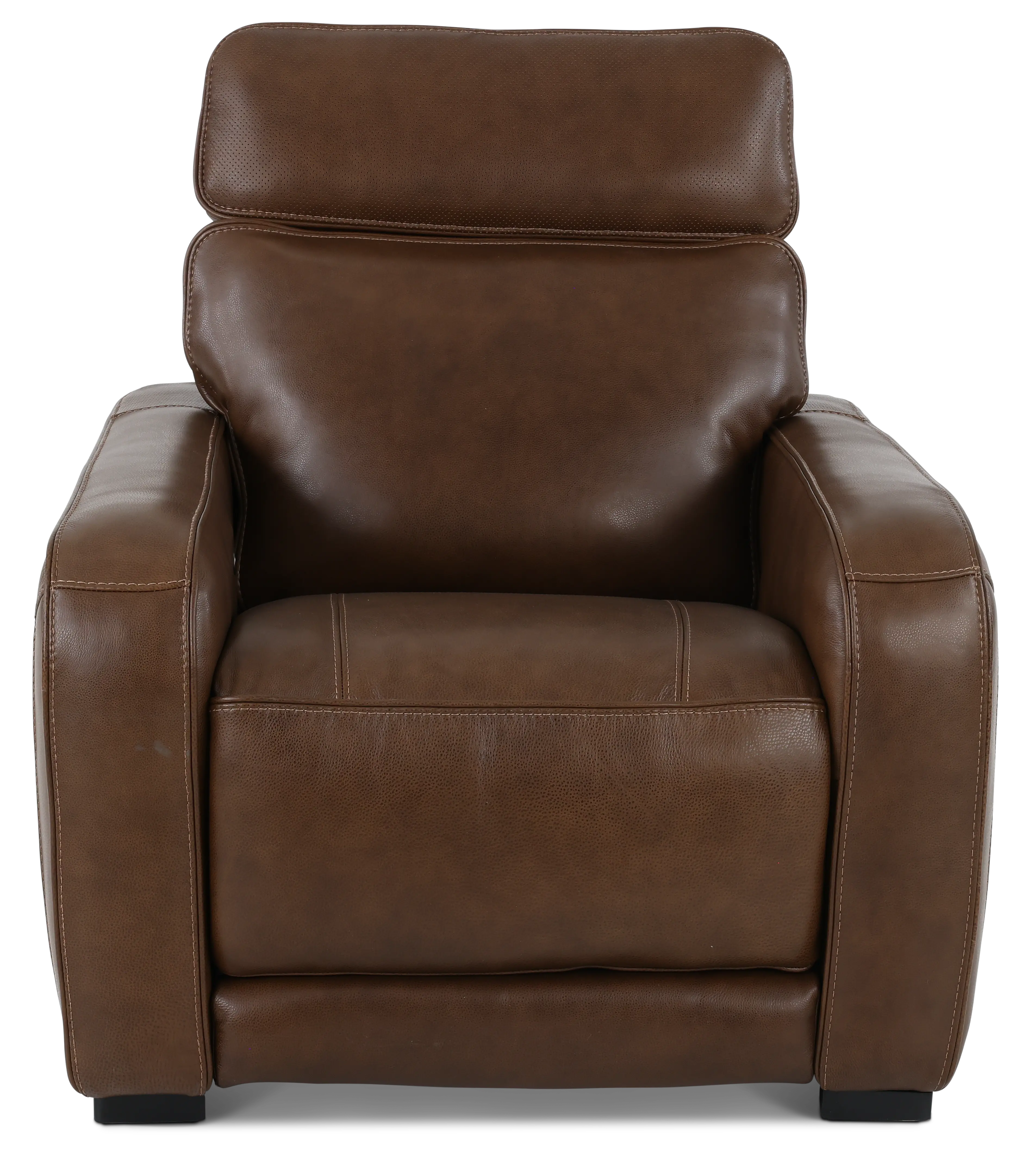 Zeppelin Brown Power Recliner with Bluetooth Audio System-2