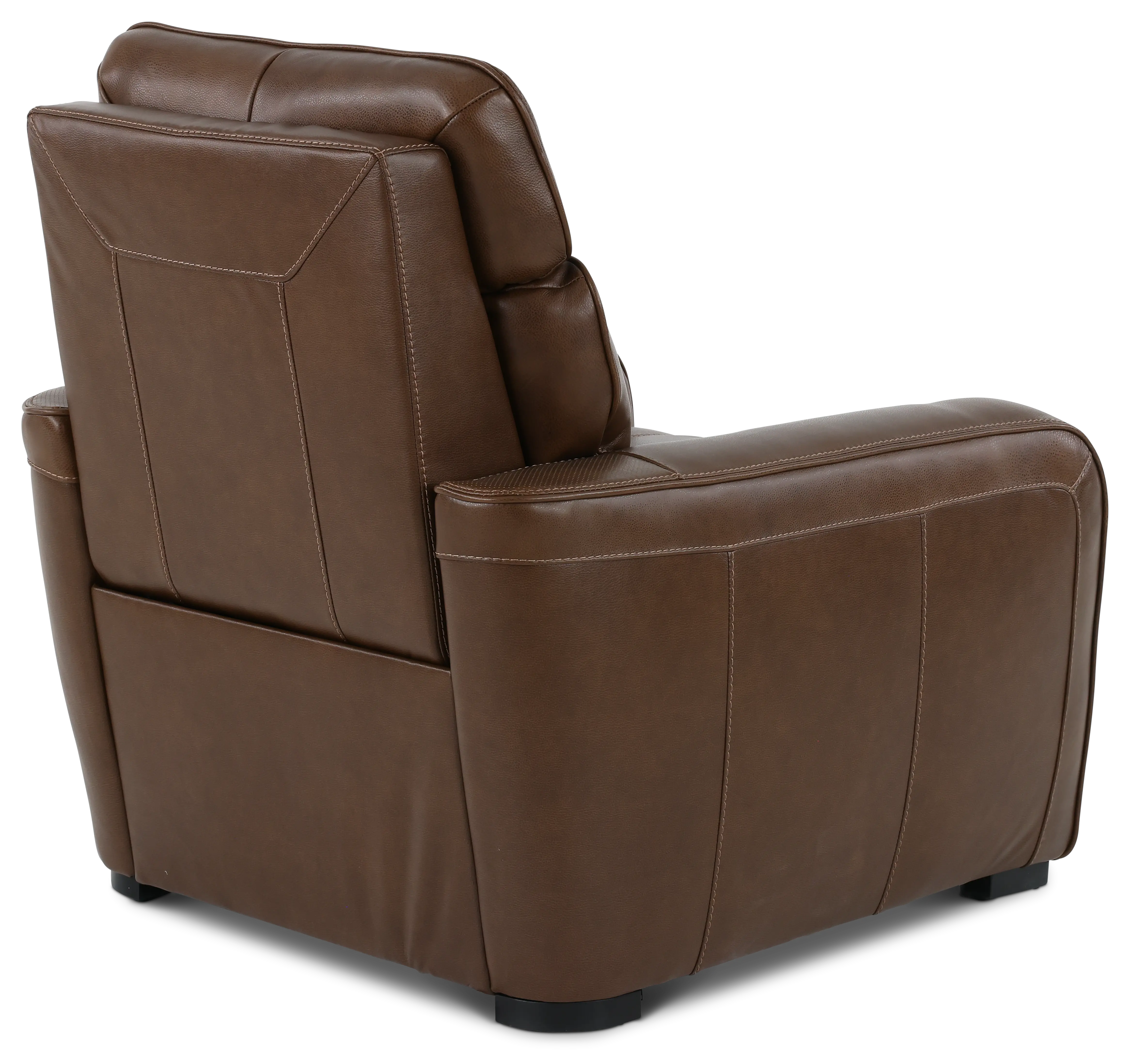 Zeppelin Brown Power Recliner with Bluetooth Audio System-6
