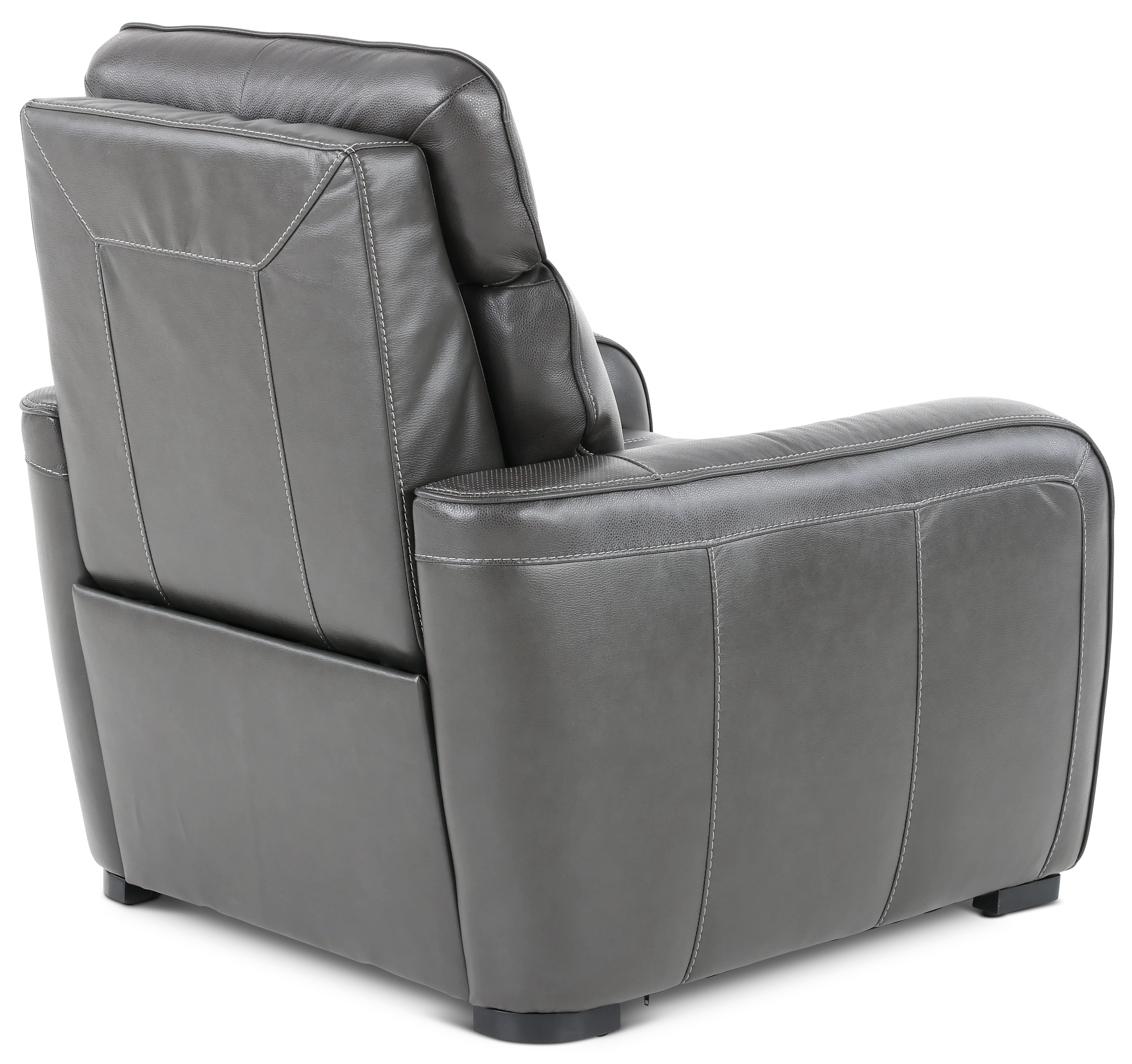 Zeppelin Gray Power Recliner with Bluetooth Audio System-6