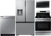 SUG-S/S-4PC-5400-GASPKG Samsung 4 Piece Gas Kitchen Appliance Package