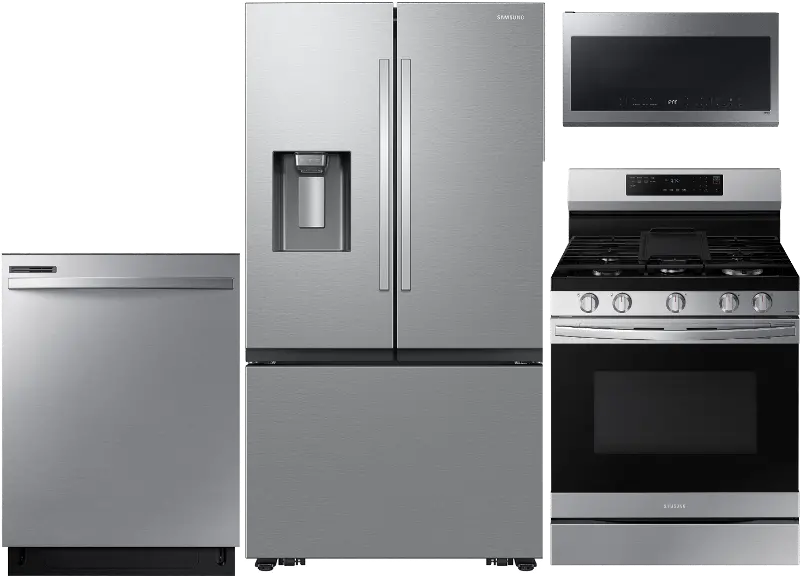 Samsung 4 Piece Gas Kitchen Appliance Package