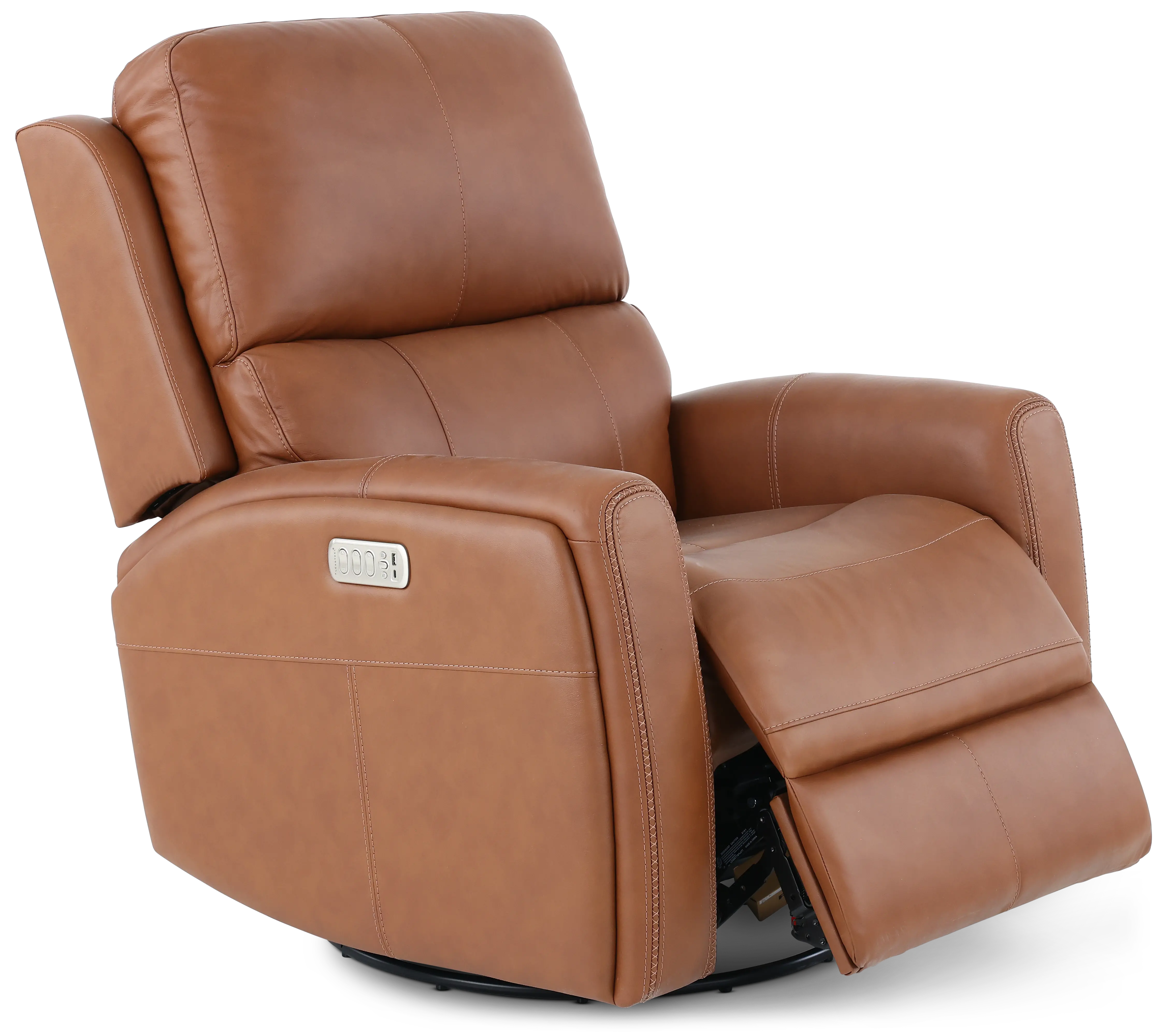 Linden Carmel Power Recliner with Heat and Massage-5