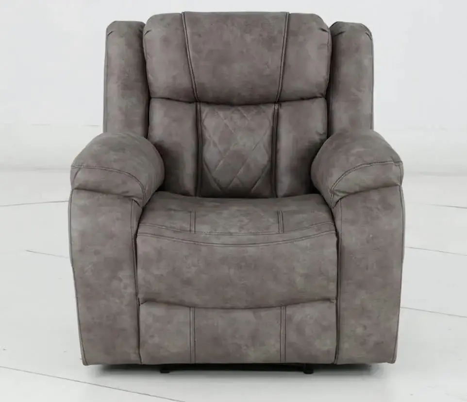 Lux Gray Manual Recliner-10
