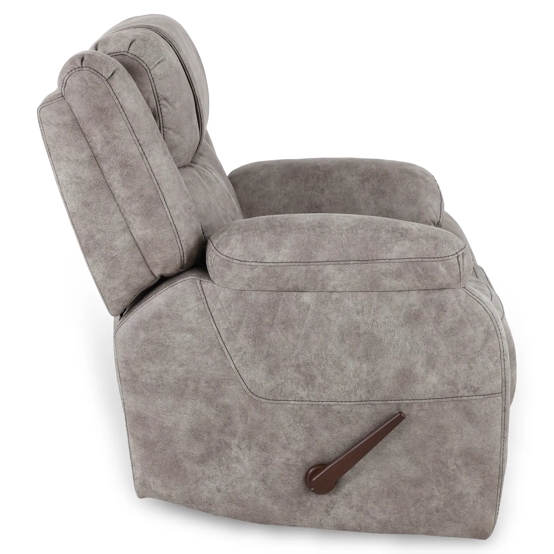 Lux Gray Manual Recliner-6