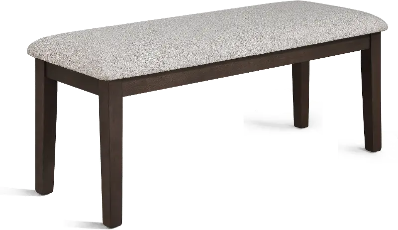 Wagner Brown Dining Bench