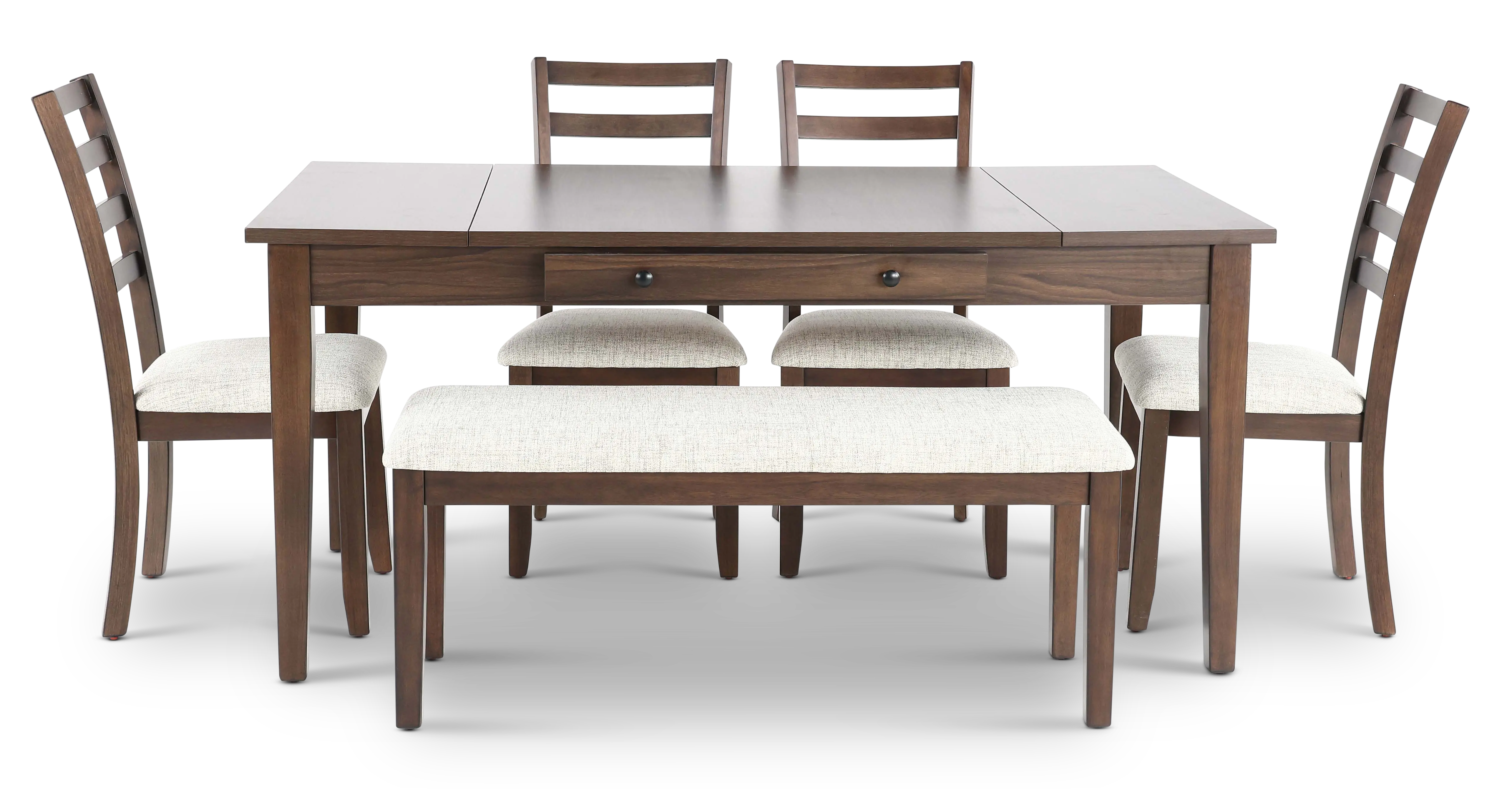 Wagner Brown 6 Piece Dining Set-1