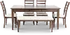 Wagner Brown 6 Piece Dining Set