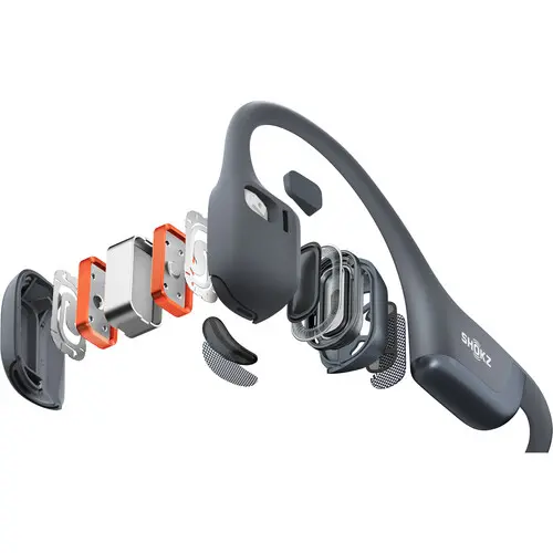 S820-ST-BK-US SHOKZ OpenRun Pro 2 Wireless Hybrid Sports Headphones - Black-6