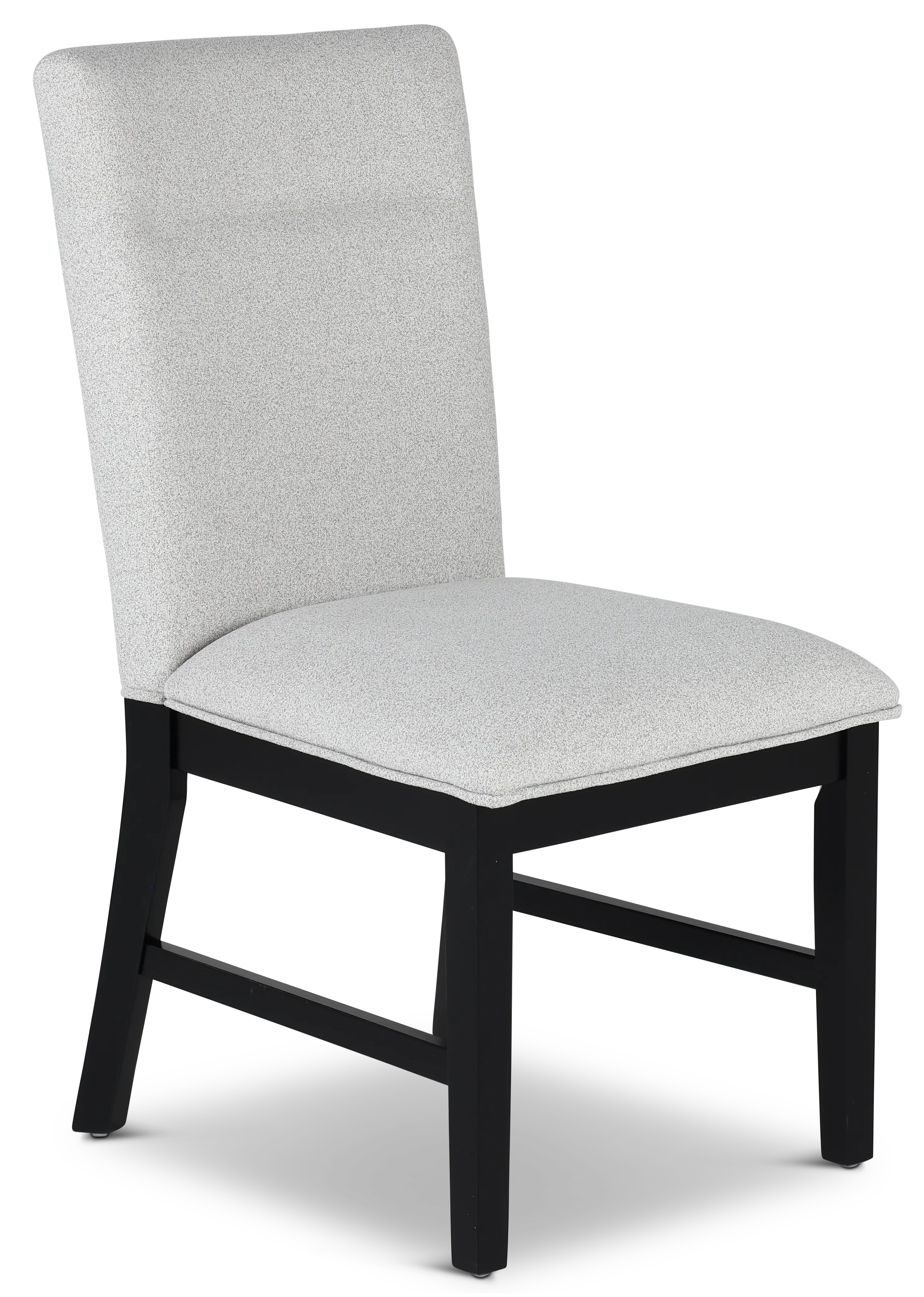 Sebastian Black and Light Gray Upholstered Dining Chair-1
