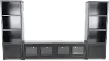 Jupiter Black 3-Piece Entertainment Center