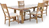 Nanette Brown 5 Piece Dining Set