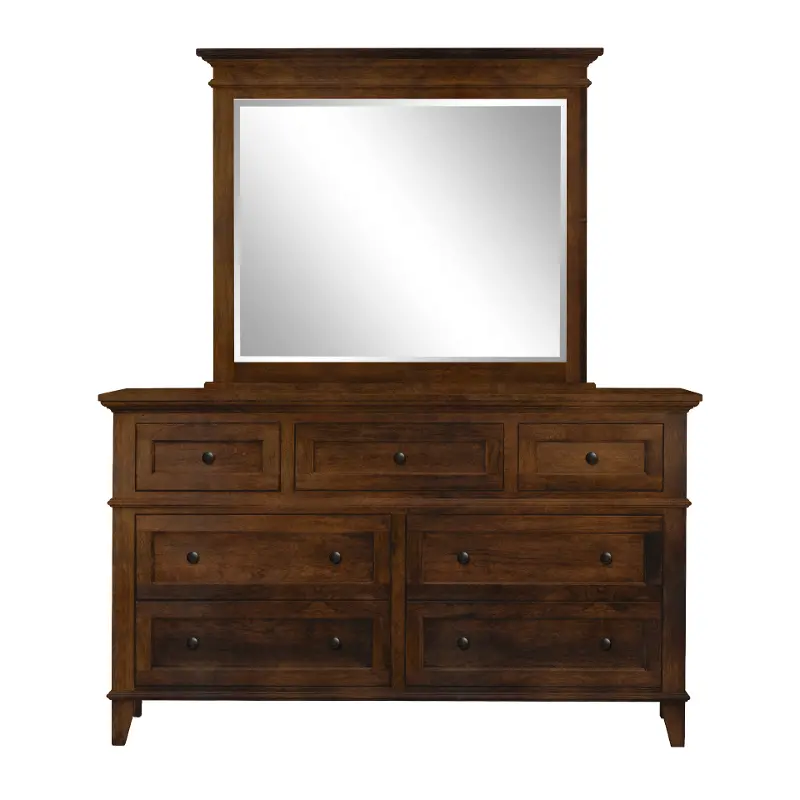 Brentwood Walnut Brown Dresser