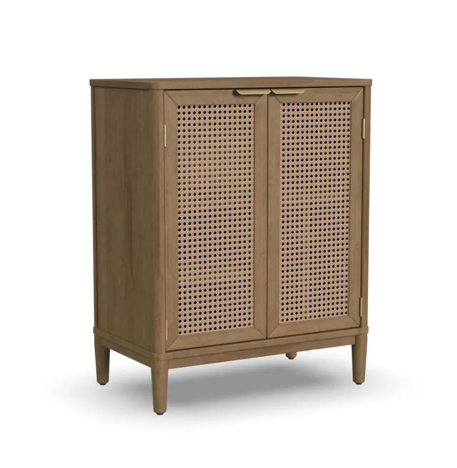 5580-97 Brentwood Light Oak Bar Cabinet-6