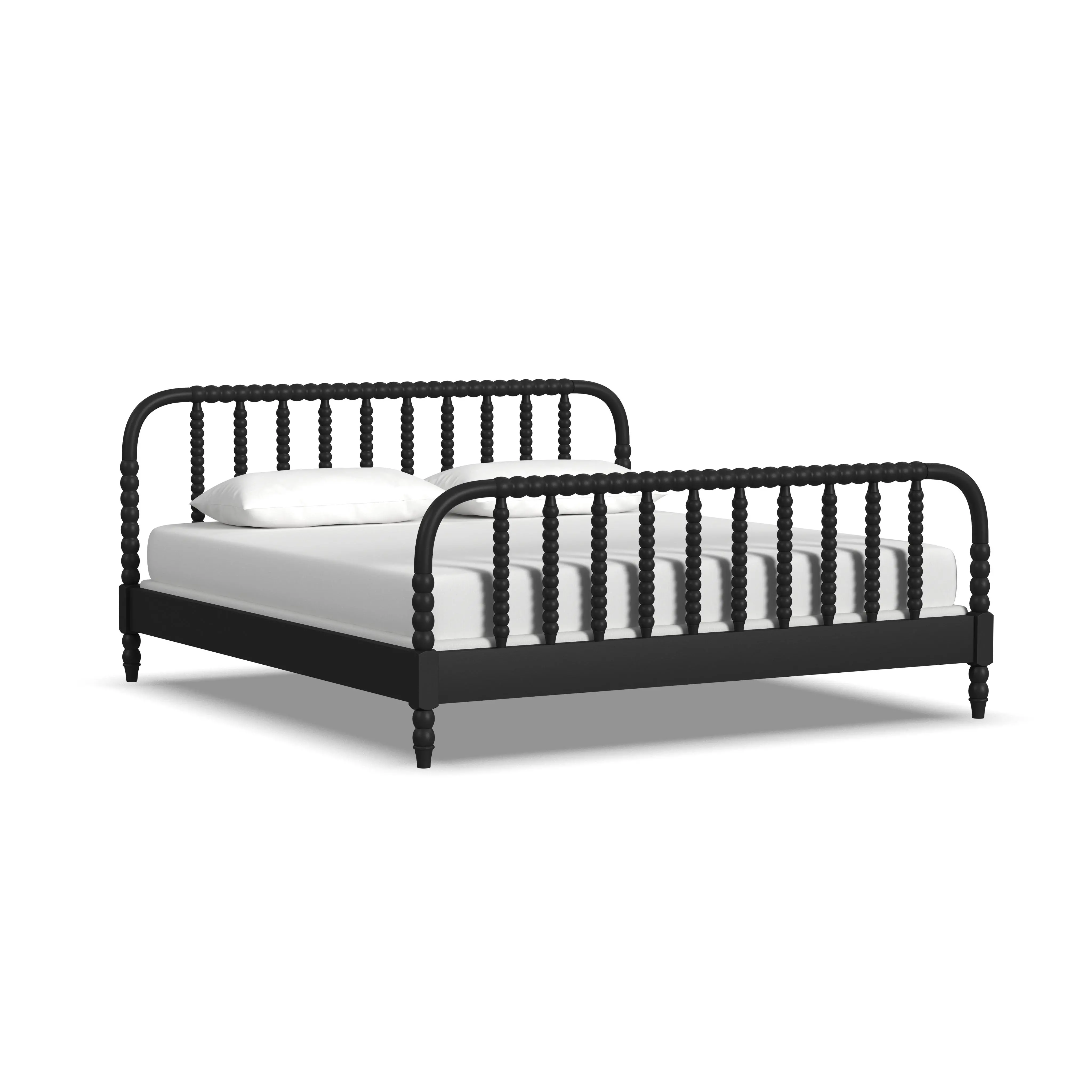 5901-600 Spindle King Black Bed-6