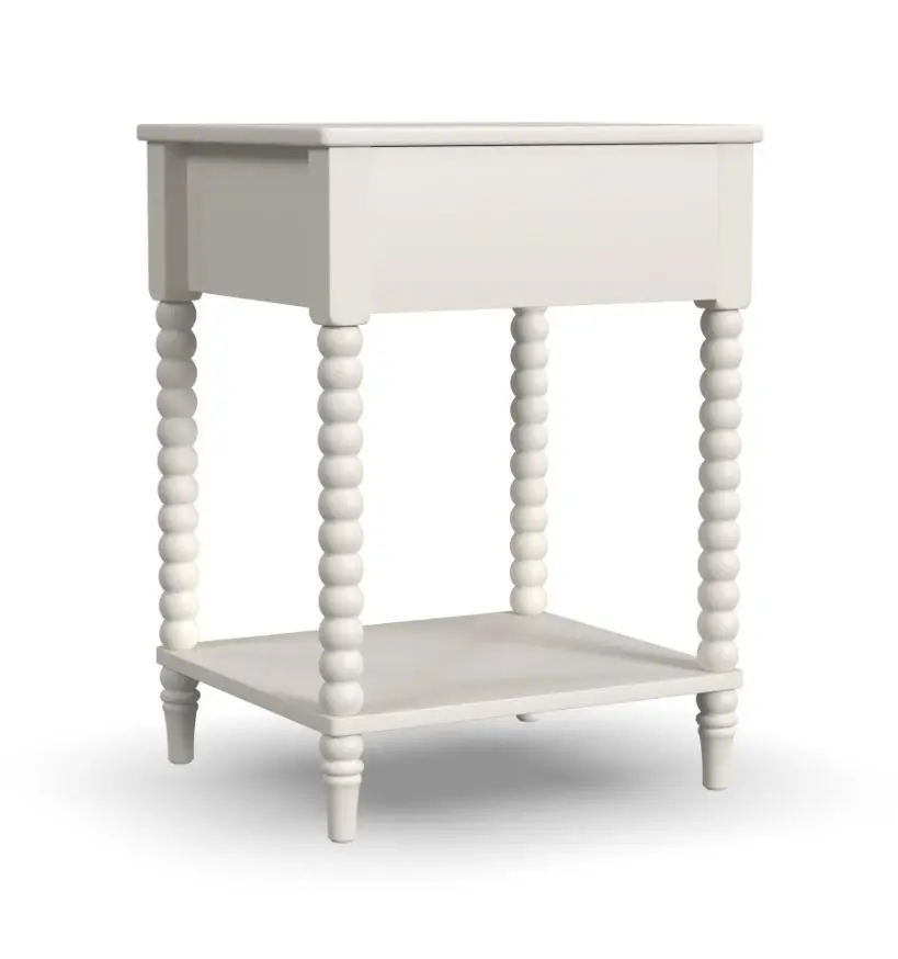 5903-42 Spindle White Nightstand-7