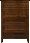 Brentwood Walnut Brown Chest of Drawers