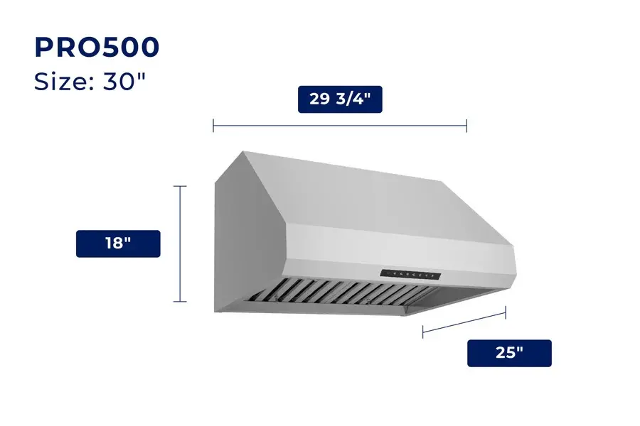 Hauslane | PRO Series | 30 Versatile Range Hood with Smart App Control-8