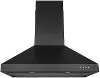 Hauslane | Chef 30  Convertible Matte Black Wall-Mounted Range Hood