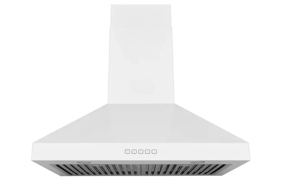 Hauslane | Chef 30 PRO Convertible Matte White Wall-Mounted Range Hood-1