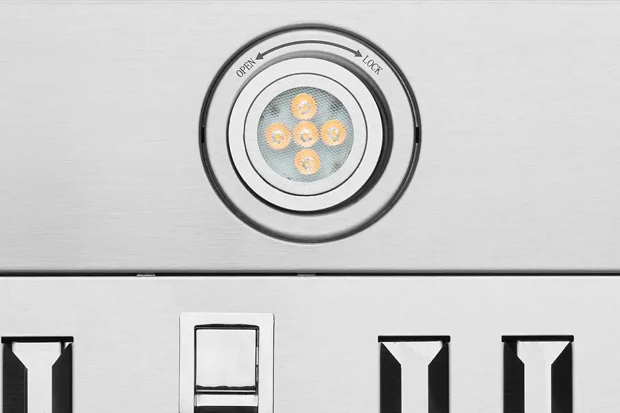 Hauslane | Chef 36 Pro Convertible Stainless Steel Wall-Mounted Range Hood-4