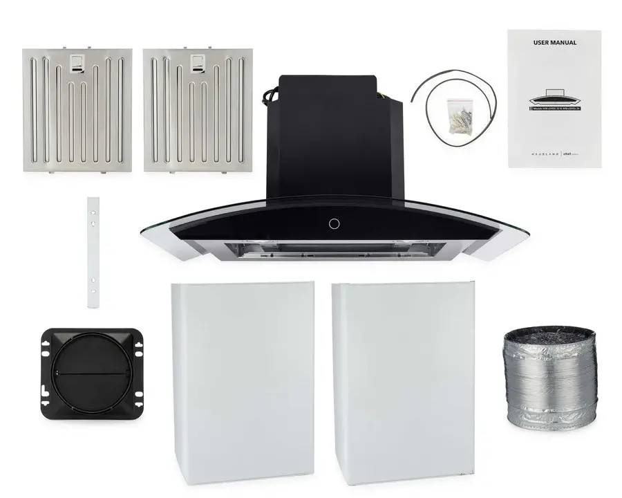 Hauslane | Chef 30 Convertible Stainless Steel Wall-Mounted Range Hood-8