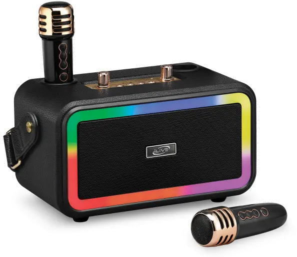IJB673B iLive Karaoke+ Wireless Party Machine-3
