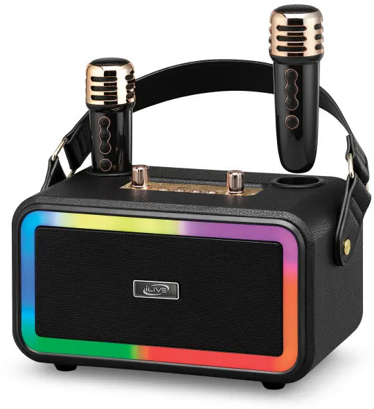 IJB673B iLive Karaoke+ Wireless Party Machine-4