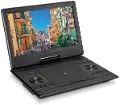 PDB1214BDLB GPX 12-inch Portable DVD Player with Bluetooth and Headphones