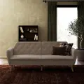 Tallulah Tan Memory Foam Futon