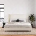 Eveline Ivory Upholstered King Bed