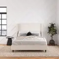Eveline Ivory Upholstered Queen Bed