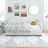 Her Majesty Ivory Twin Daybed with Trundle